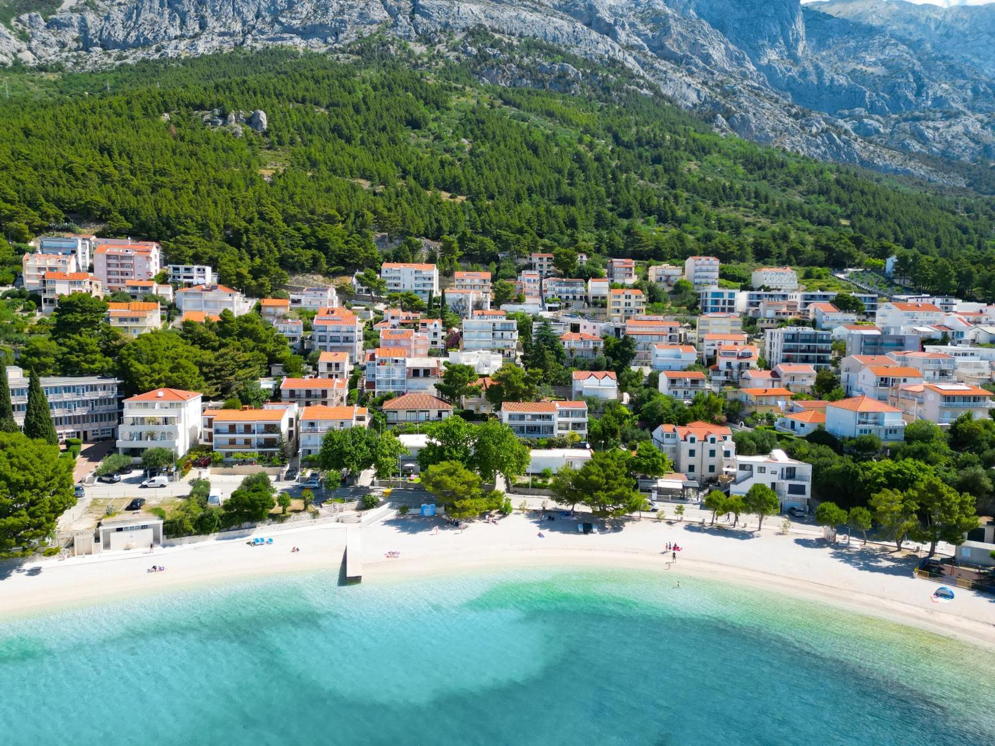 Seaside Apartments And Rooms Baška Voda Dış mekan fotoğraf